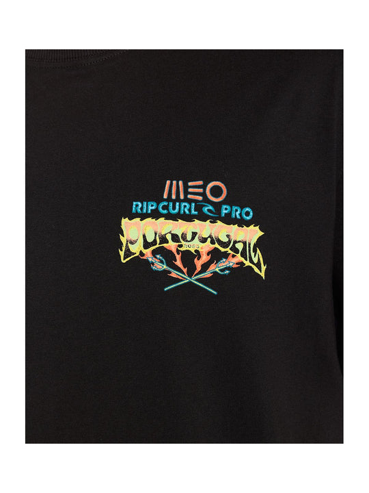 Koszulka RIP CURL Meo Rip Curl Pro Tee czarny - Adventure Sports
