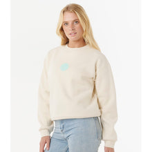 Bluza RIP CURL ICONS OF SURF RELAXED CREW beżowa
