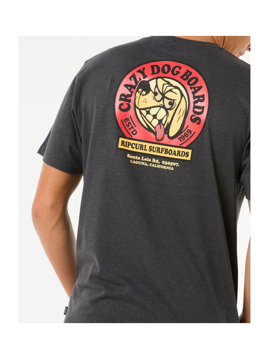 Koszulka RIP CURL Shaper Address Tee czarny
