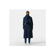 Płaszcz damski HELLY HANSEN W Avenue Long Trench Coat granatowy
