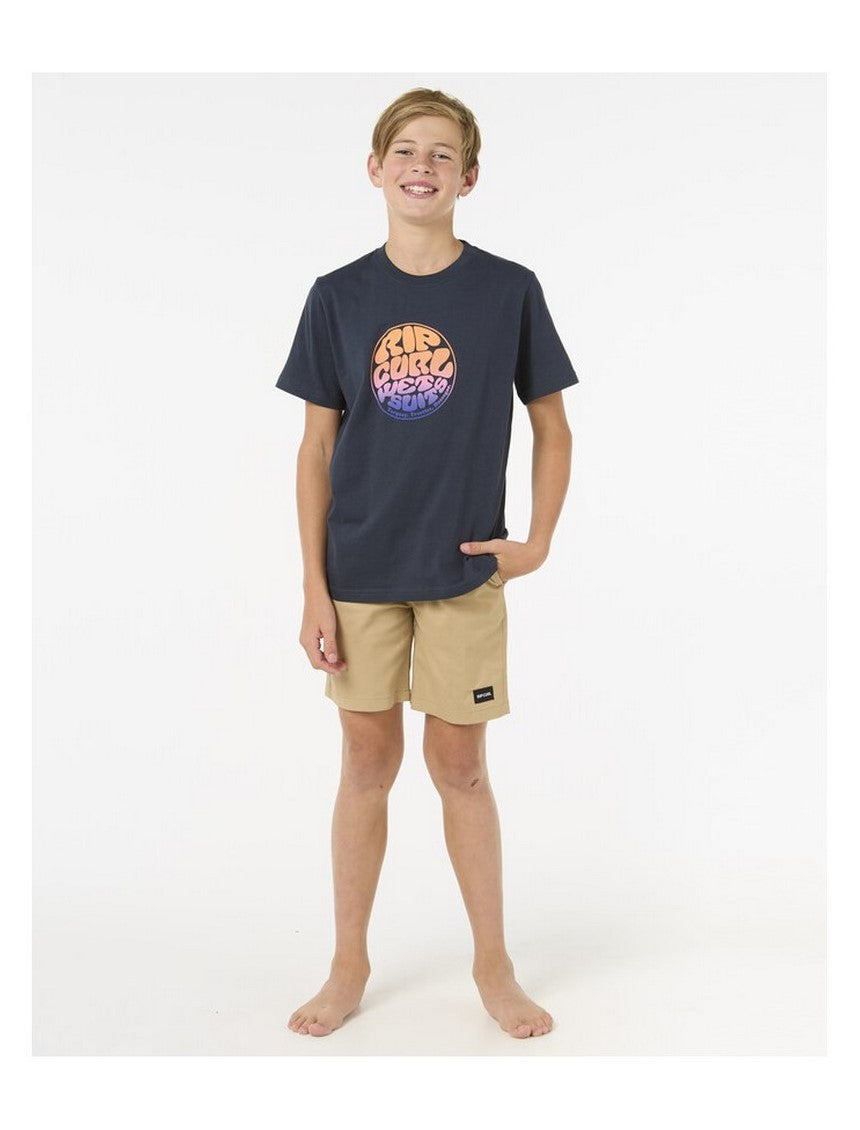 Koszulka dziecięca RIP CURL FILGREE TEE - BOY granatowy