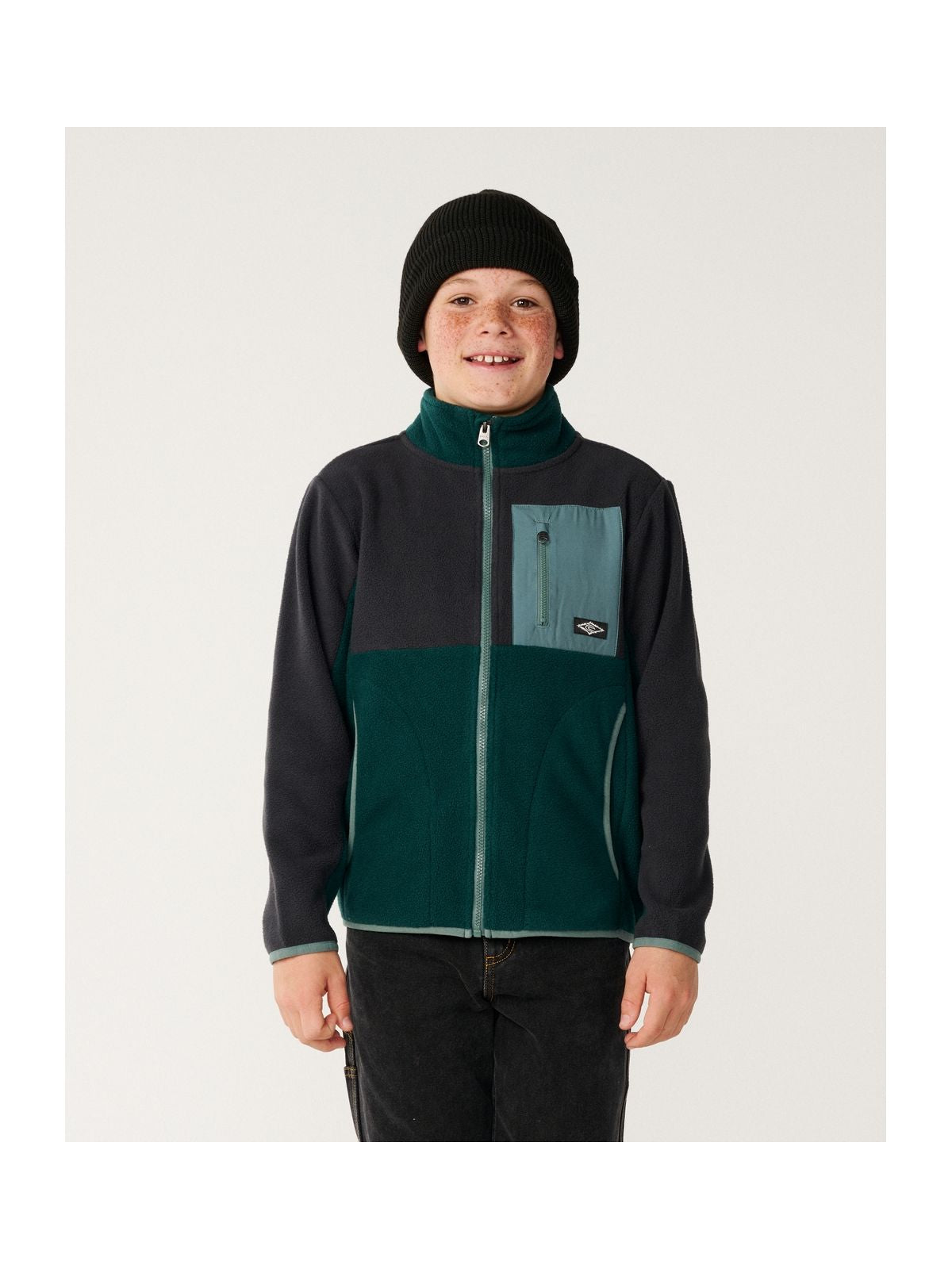 Bluza juniorska RIP CURL Raw Energy Block Fleece - Boy niebieska