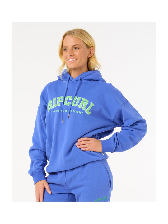 Bluza z kapturem RIP CURL Varsity Hoodie fioletowa
