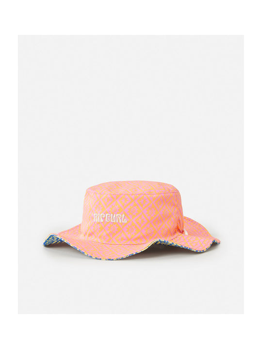 Kapelusz RIP CURL Mixed Revo Upf Bucket-Girl pomarańczowy
