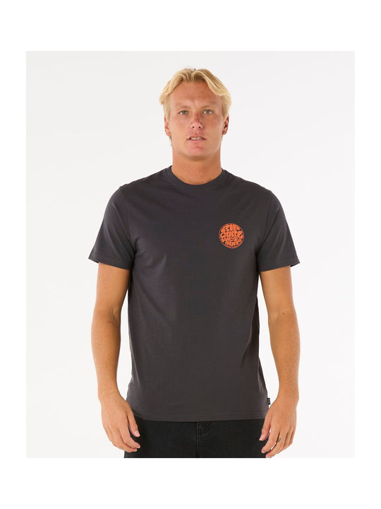 Koszulka RIP CURL Wettie Icon Tee czarny
