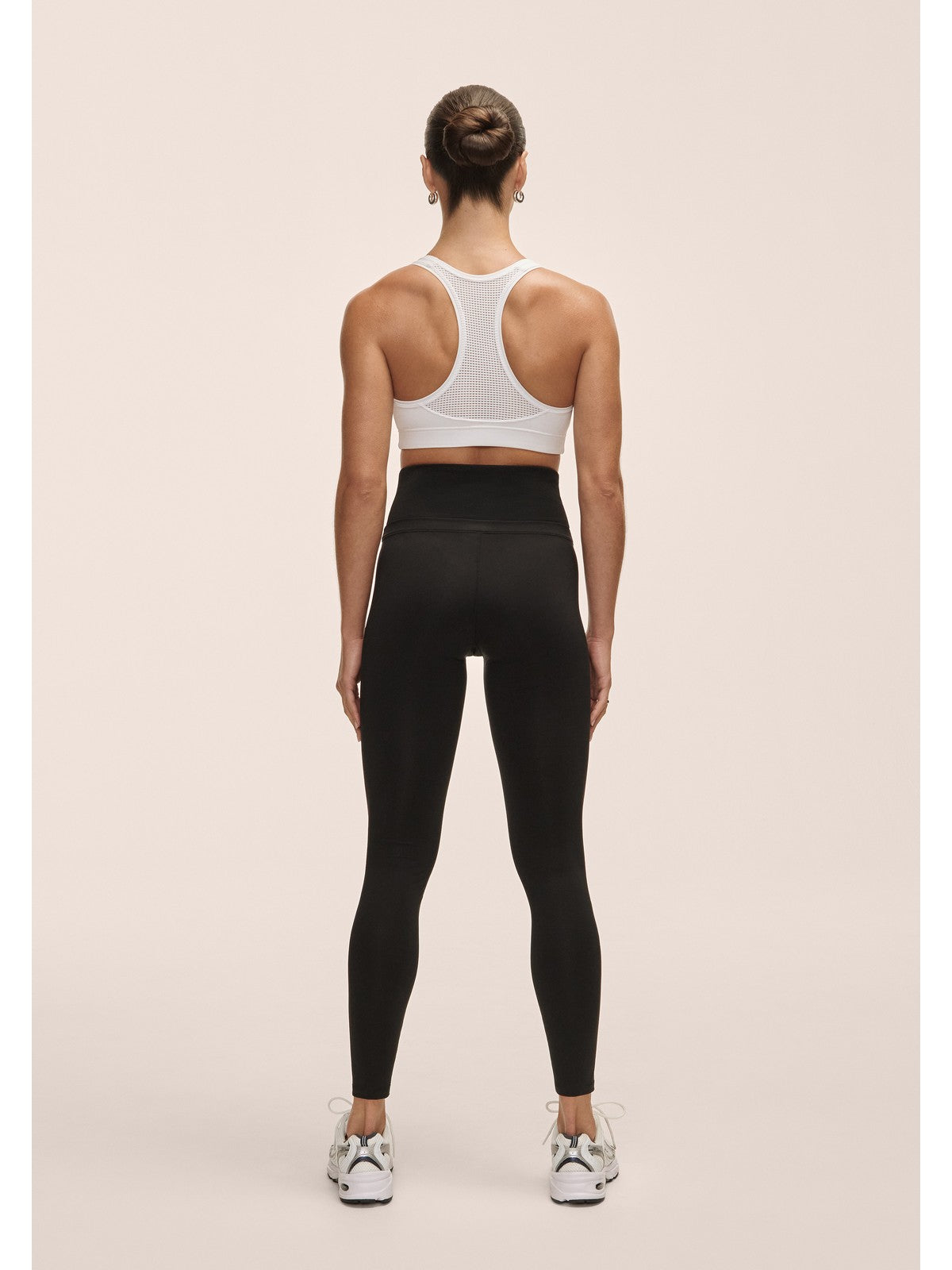 Legginsy damskie CASALL Low Waist Illusion Tights kolor czarny