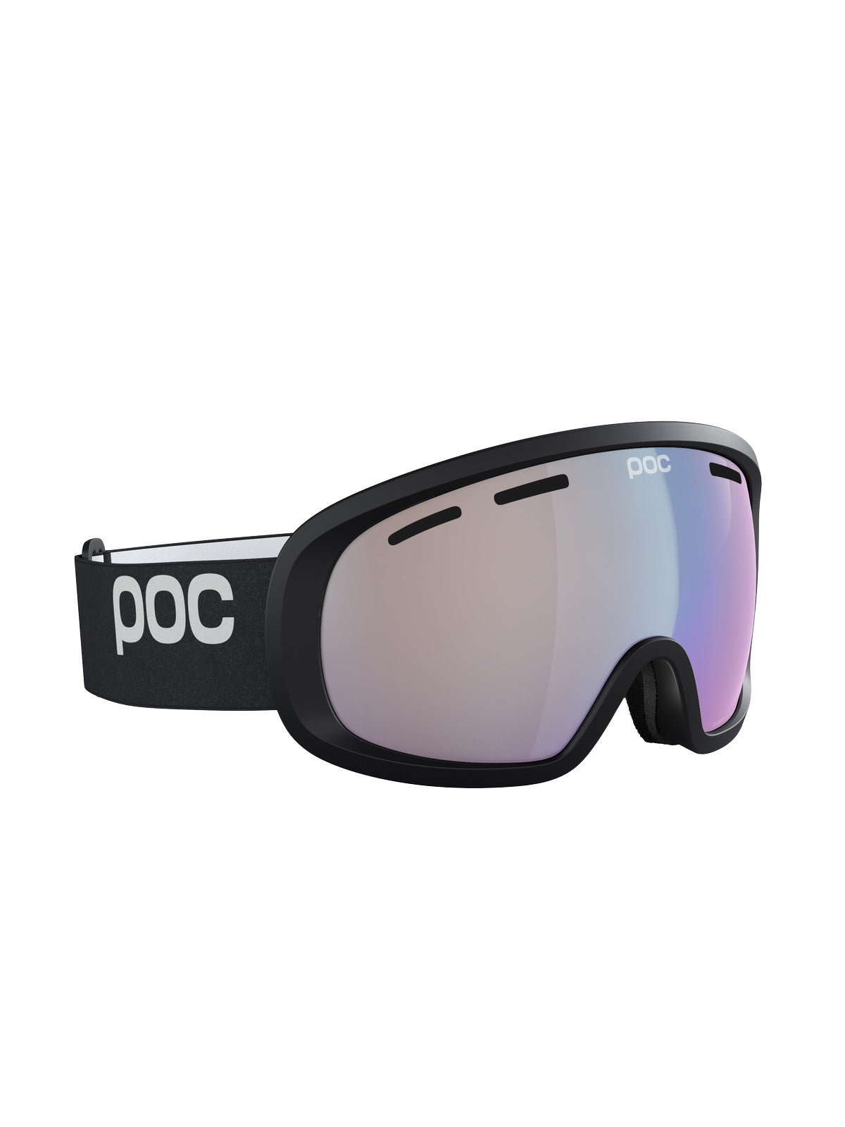 Gogle narciarskie POC Fovea Mid Photochromic Wide Fit czarny