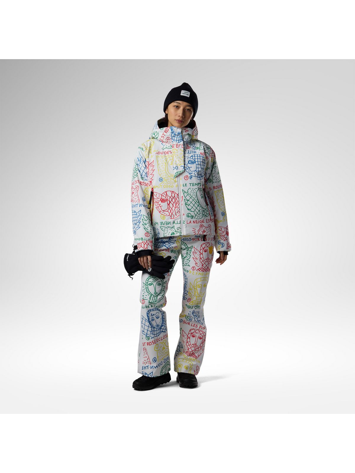 Kurtka narciarska damska ROSSIGNOL W Jcc Sublime Insulated Jacket multikolor