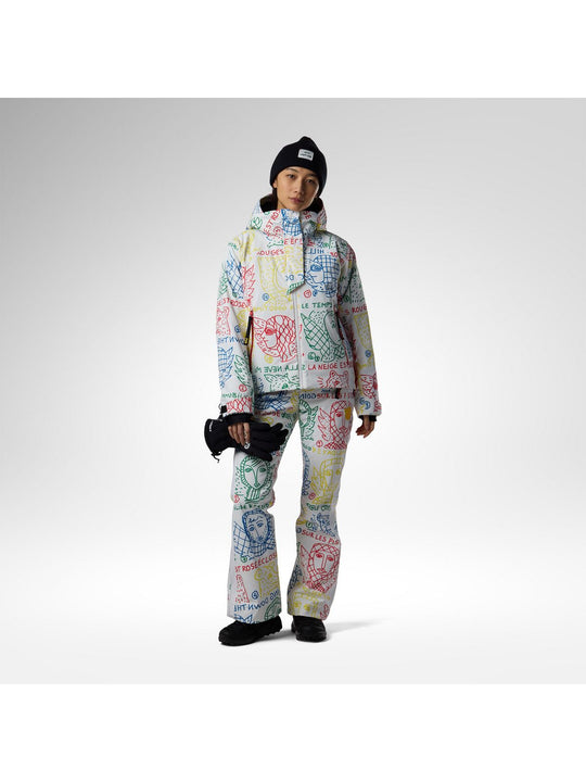 Kurtka narciarska damska ROSSIGNOL W Jcc Sublime Insulated Jacket multikolor
