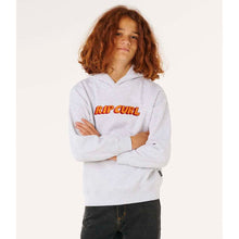 Bluza chłopięca RIP CURL Eternal Shred Logo Hood-Boy szara
