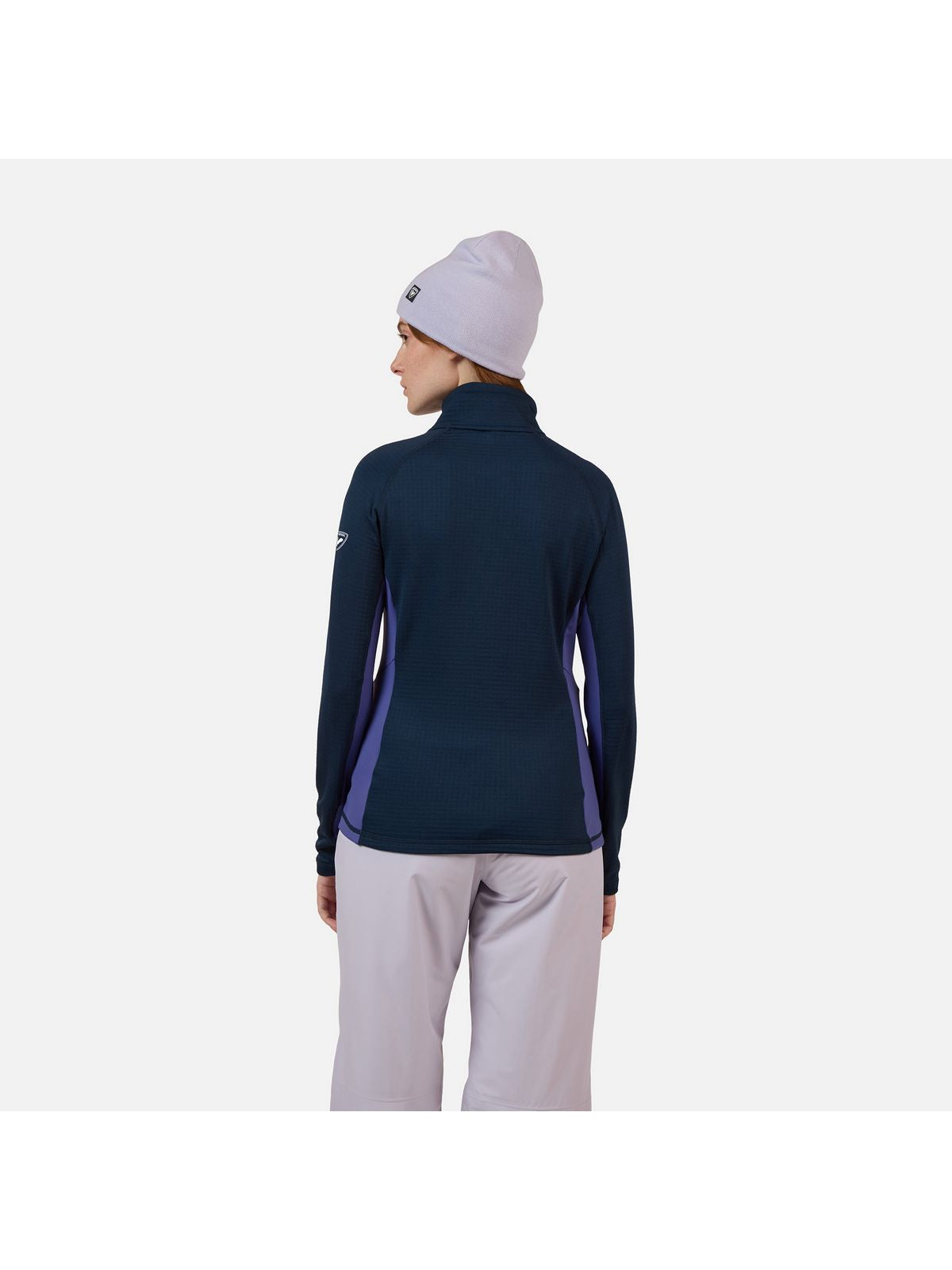 Bluza damska ROSSIGNOL W Blackside Mix HZ Fleece niebieska
