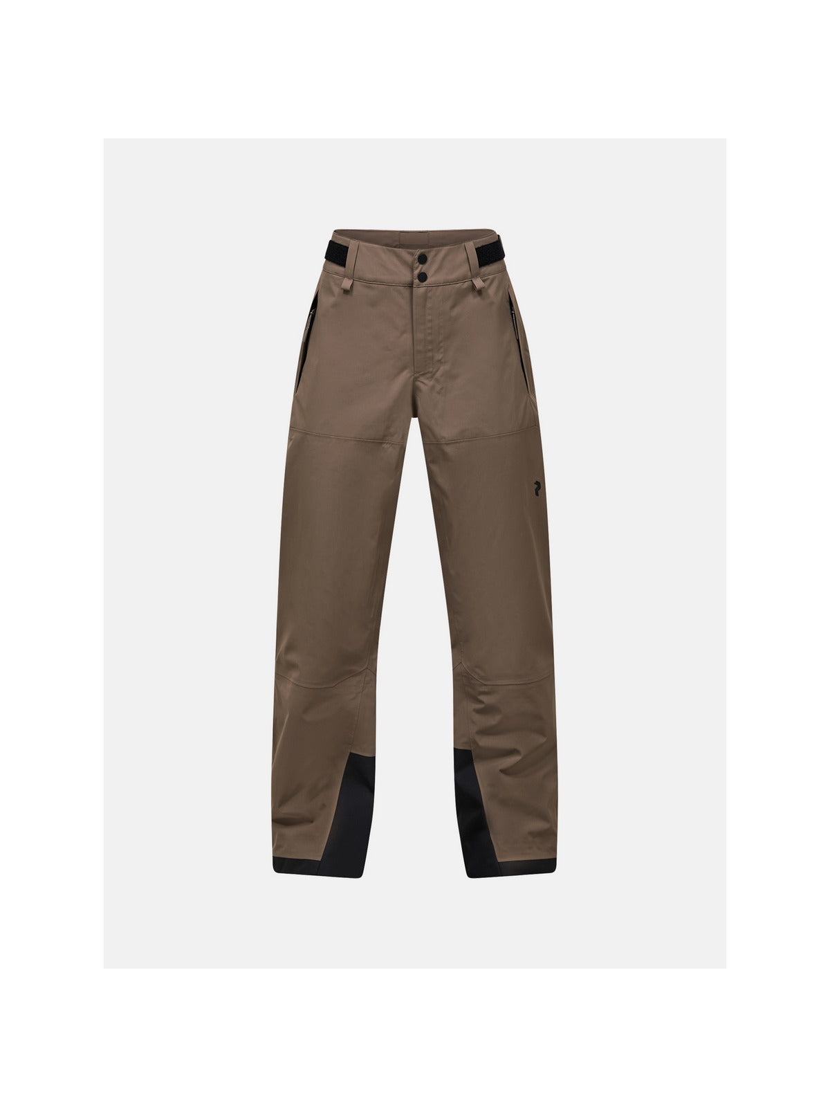 Spodnie narciarskie damskie PEAK PERFORMANCE Vertec HIPE 3L Shell Pants brązowe