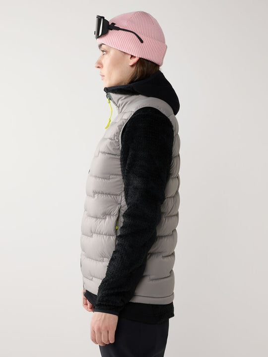 Kamizelka puchowa damska HAGLÖFS ROC Flash Down Vest Stone Brick
