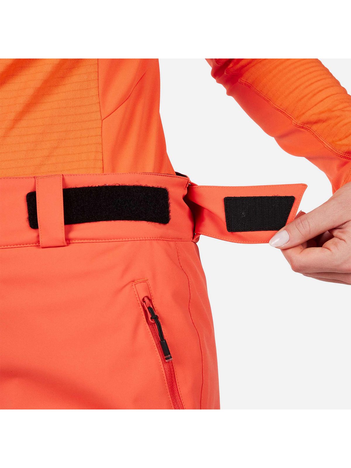 Spodnie narciarskie damskie ROSSIGNOL W Strawpile Insulated Pant pomarańczowe