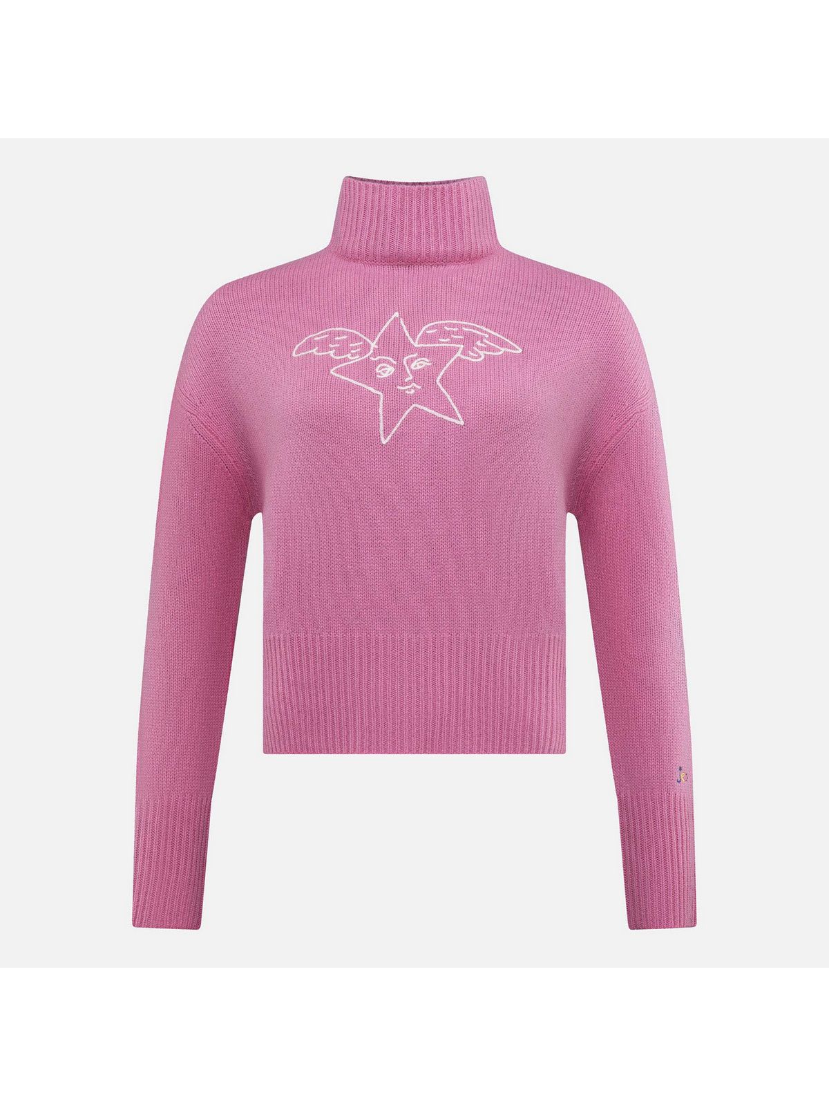Sweter damski ROSSIGNOL W JCC SNOW ANGELS PULL różowy