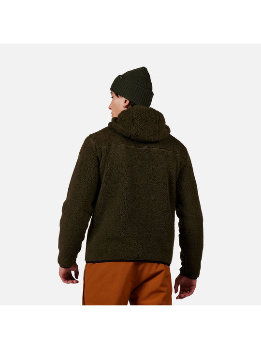 Bluza męska ROSSIGNOL ALLTRACK ANORAK FLEECE zielona
