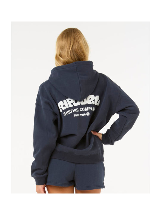 Bluza RIP CURL Surf Puff Heritage Hood granatowy
