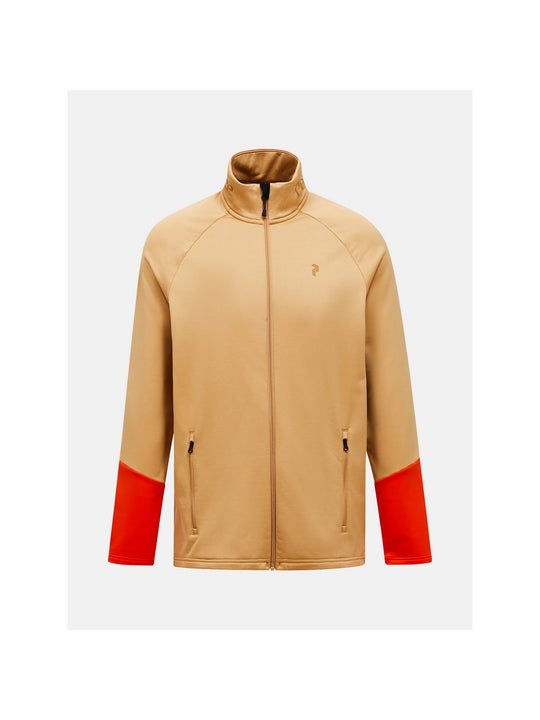 Bluza PEAK PERFORMANCE M Rider Essentials Zip Jacket brązowy
