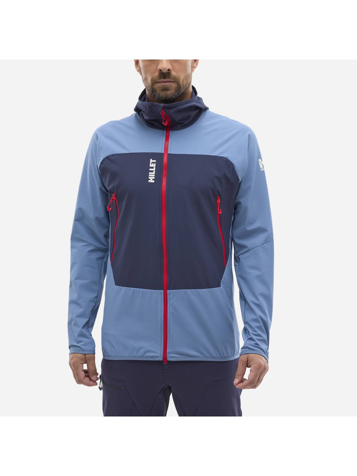 Kurtka MILLET FUSION XCS HOODIE M niebieski - Adventure Sports