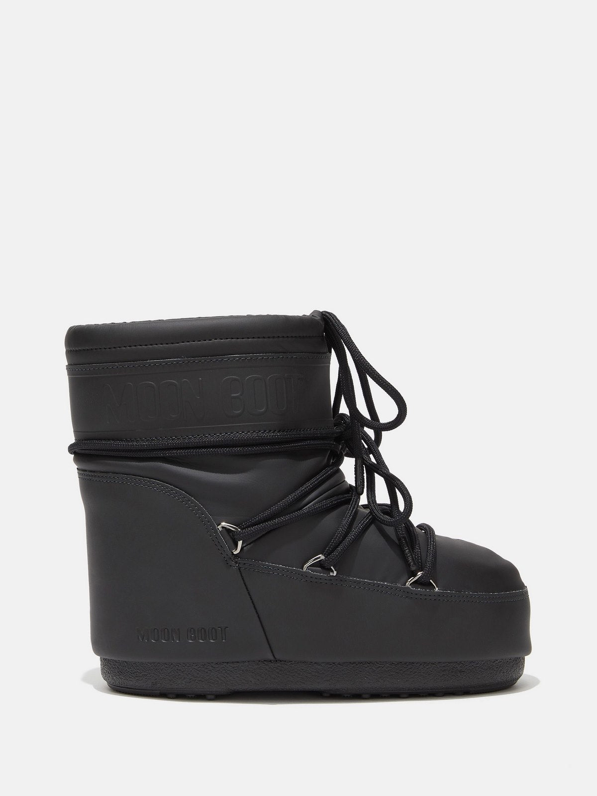 Buty damskie MOON BOOT Icon Low Rubber czarne