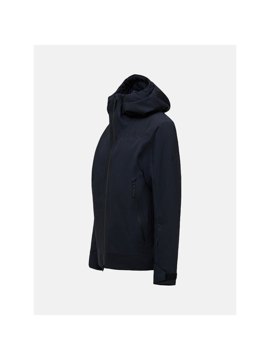 Kurtka narciarska męska PEAK PERFORMANCE Whitelight HIPE 2L Insulated Shell Jacket czarna
