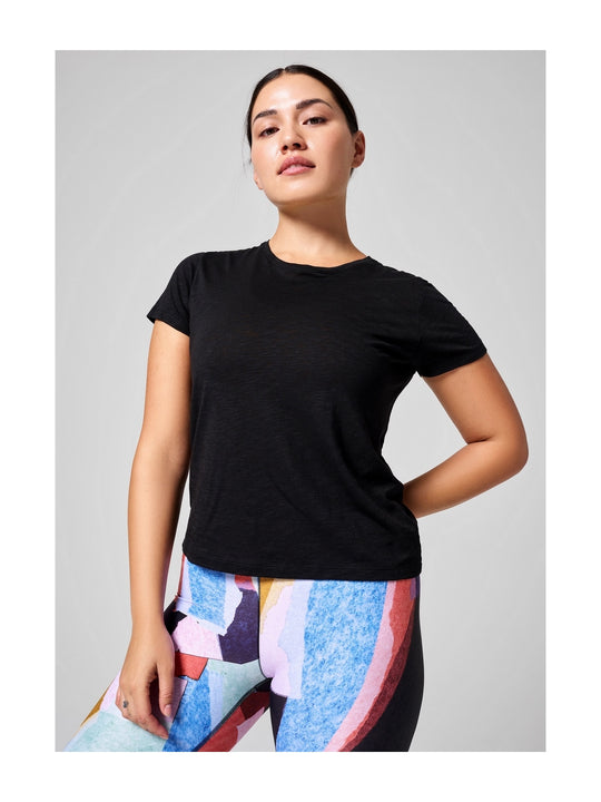 Koszulka damska CASALL Easy Tee czarny
