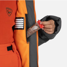 Kurtka narciarska dziecięca Rossignol Jr Strawpile Jkt szary
