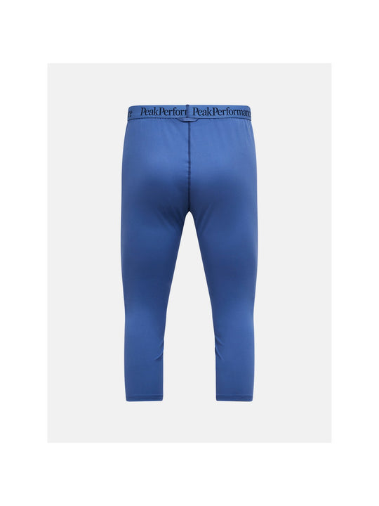 Spodnie męskie termiczne PEAK PERFORMANCE Spirit 3/4 Short Johns Synthetic Baselayer niebieskie
