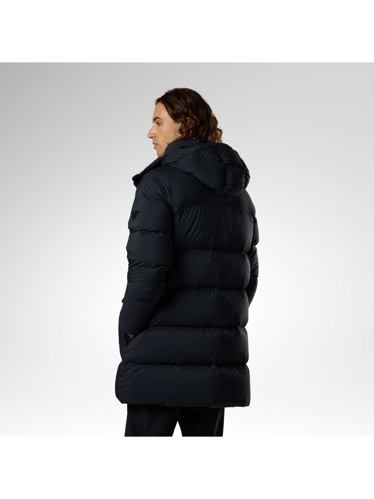 Parka męska ROSSIGNOL M Abel Down Parka czarna