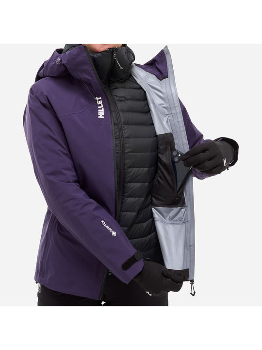 Kurtka damska MILLET W Kamet Gtx Jkt W fioletowa
