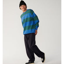 Bluza męska RIP CURL Disorder Stripe Crew niebieska
