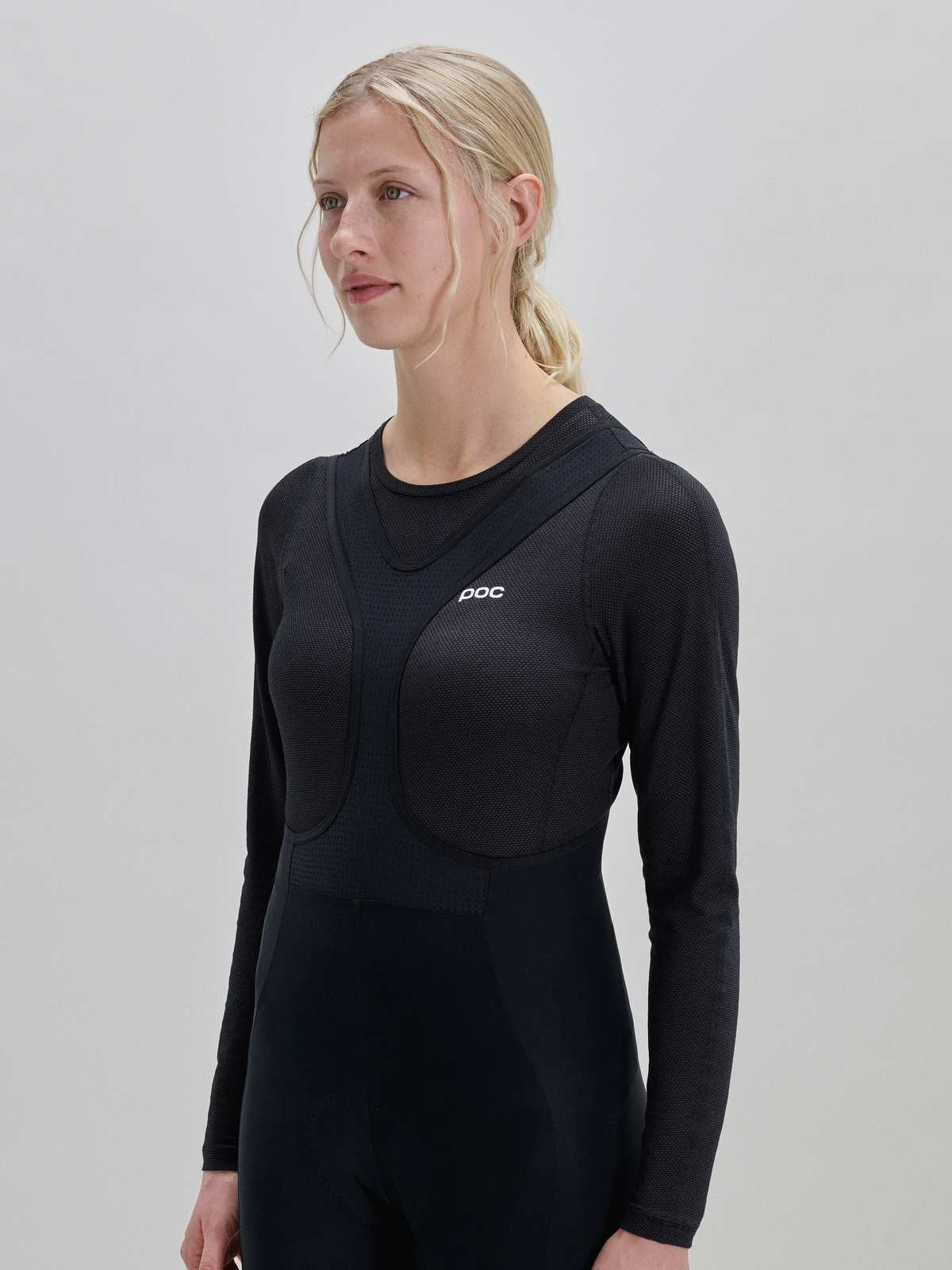 Koszulka damska POC W's Layer Mid L/S Jersey czarny