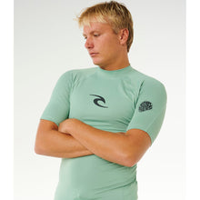 Lycra męska RIP CURL Waves Upf Perf S/S zielona
