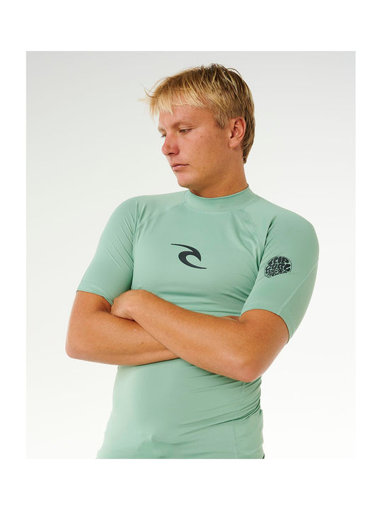 Lycra męska RIP CURL Waves Upf Perf S/S zielona
