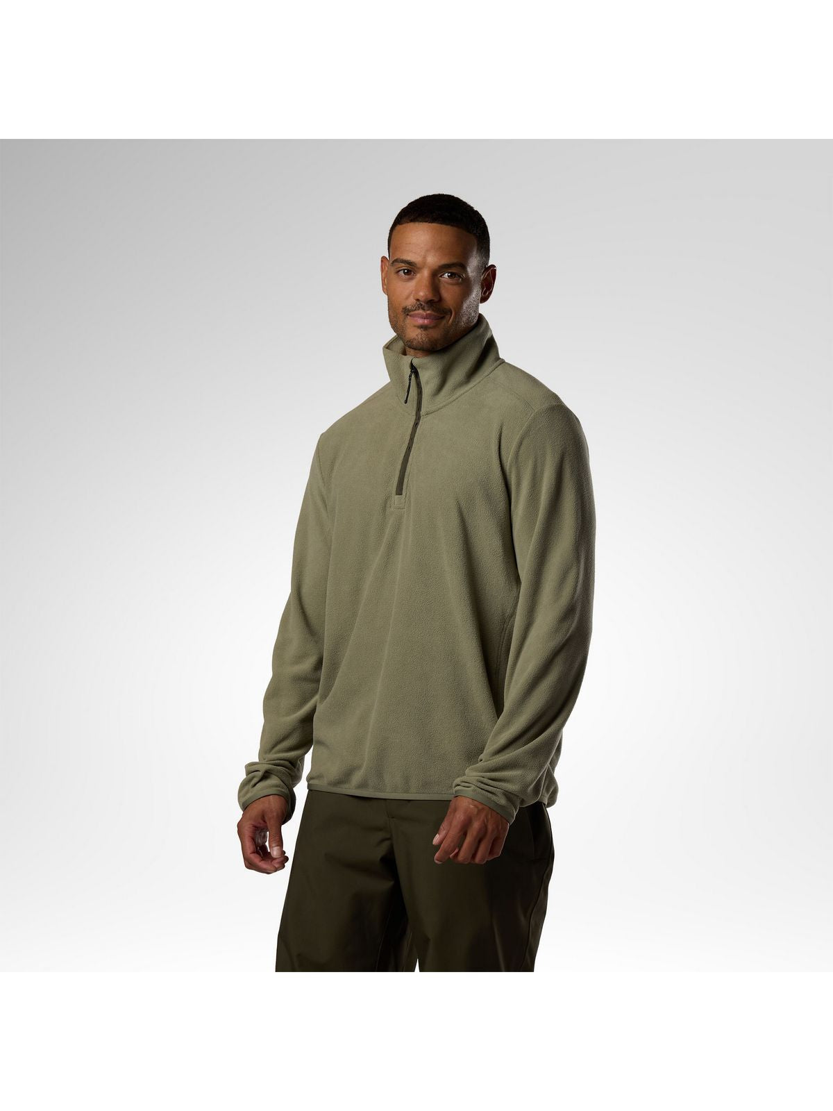Bluza męska ROSSIGNOL M Quarter Zip Polar Fleece beżowa