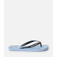 Japonki chłopięce RIP CURL Sessions Bloom Open Toe - Boy niebieskie
