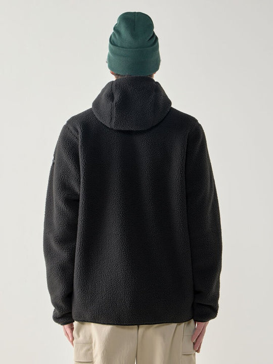 Bluza polarowa z kapturem męska HAGLÖFS Funds Pile Hood True Black
