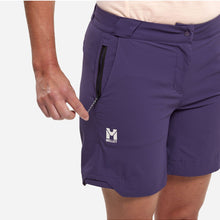 Szorty damskie MILLET Ubic Stretch Short W fioletowe śliwkowe
