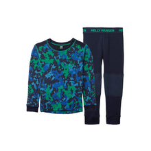 Bielizna Helly Hansen K Graphic Lifa Merino Set zielony
