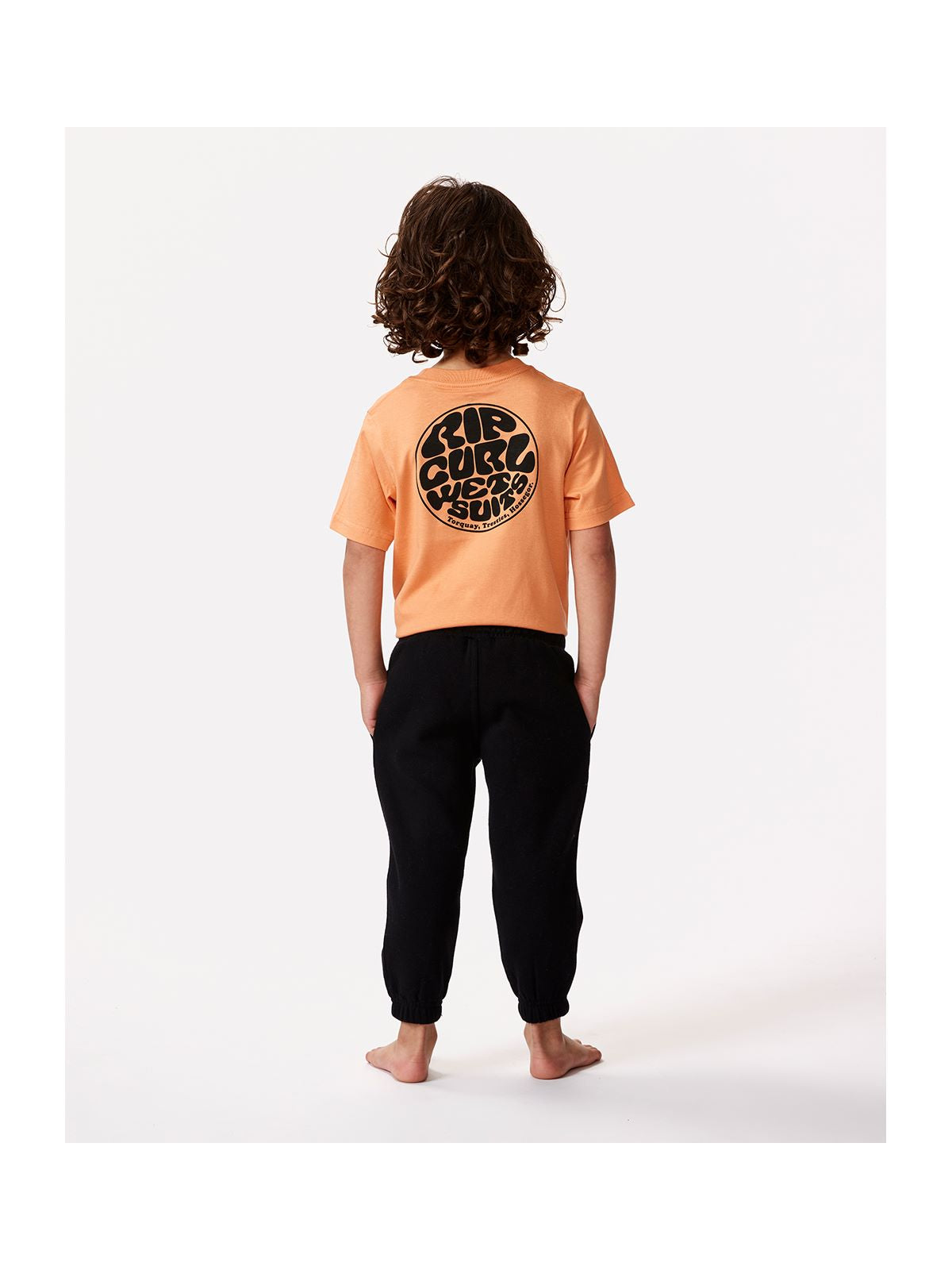 Spodnie dresowe chłopięce RIP CURL Icons Of Shred Trackpant Boy czarny