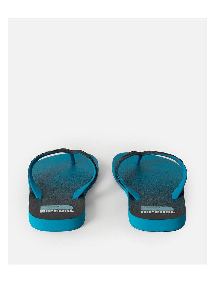 Japonki męskie plażowe RIP CURL Surf Revival Bloom Open Toe niebieskie