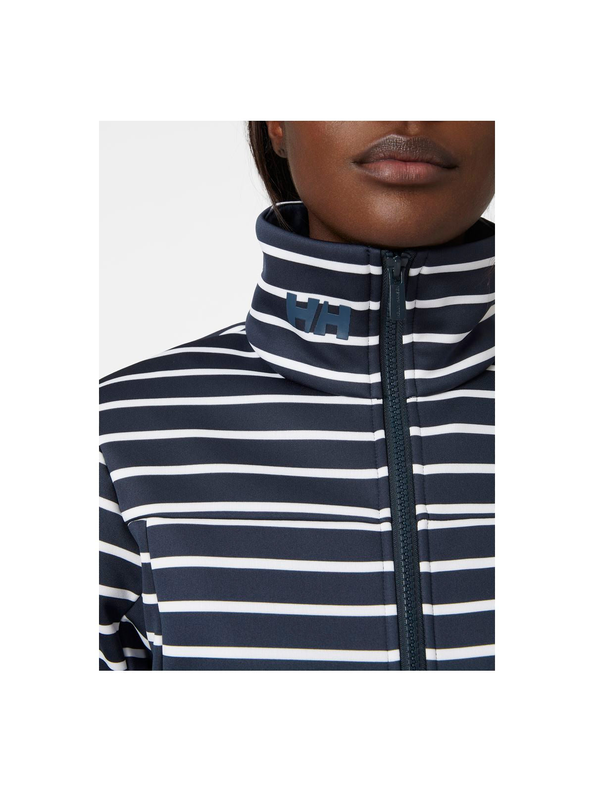 Bluza damska HELLY HANSEN W Crew Fleece Jacket  kolor granatowy