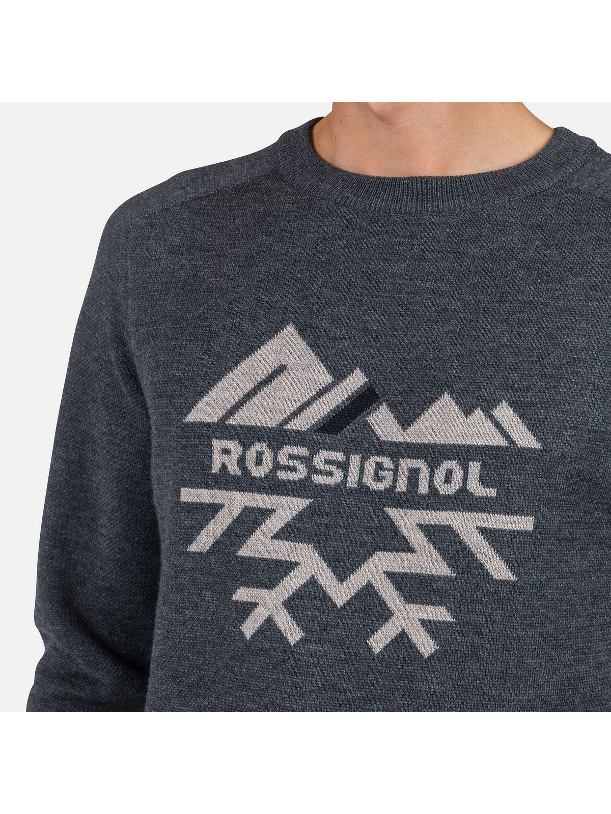 Sweter Rossignol Alpine Half Zip szary