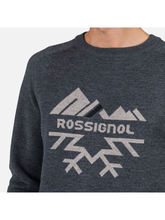 Sweter Rossignol Alpine Half Zip szary
