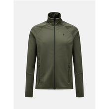 Bluza męska PEAK PERFORMANCE Rider Essentials Midlayer Zip Jacket zielona
