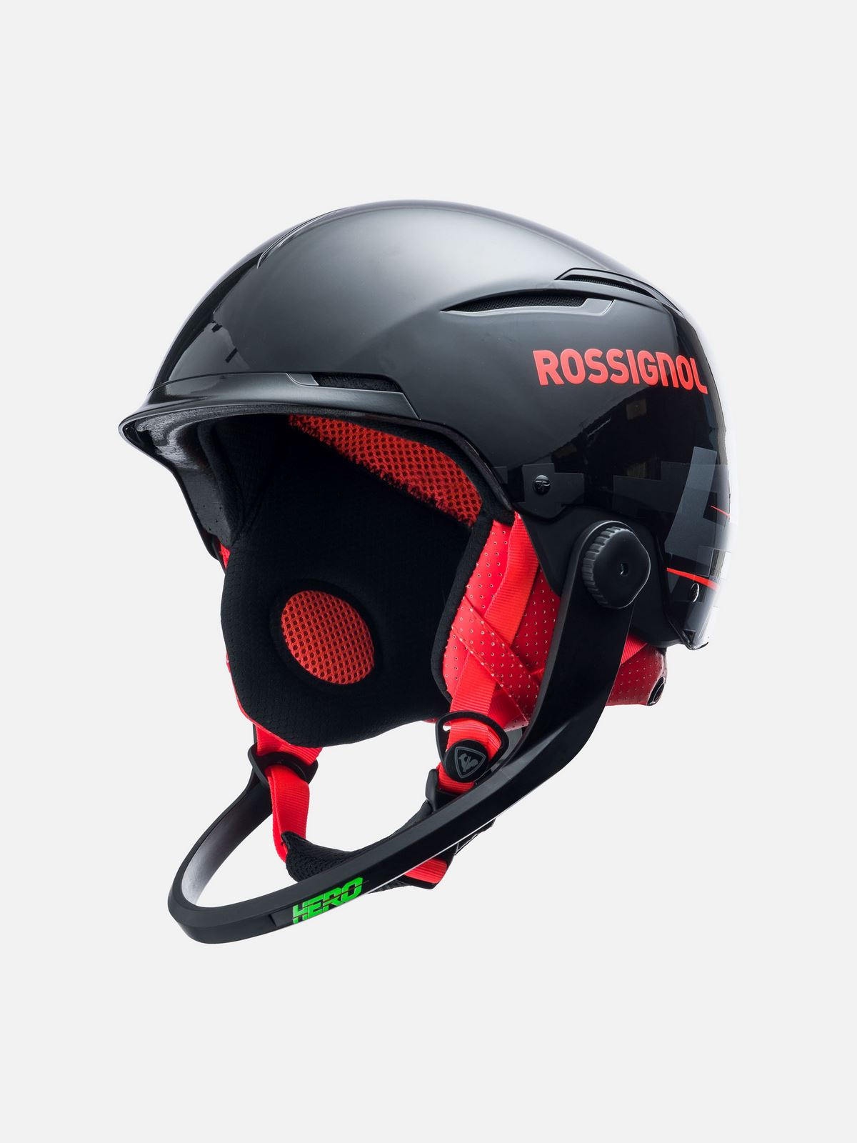 Kask narciarski ROSSIGNOL HERO Slalom Impacts Black z gardą