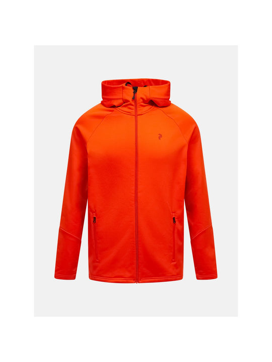 Bluza PEAK PERFORMANCE M Rider Essentials Zip Hood czerwony
