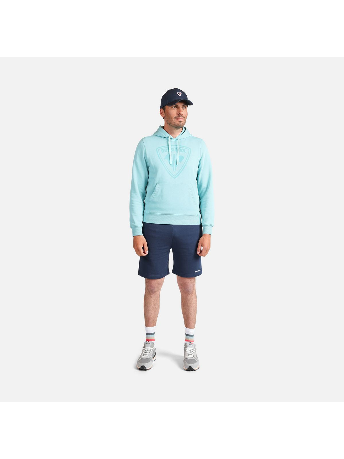 Bluza męska ROSSIGNOL Cliffside H niebieska - Adventure Sports