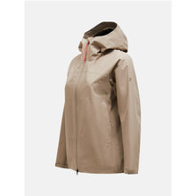 Kurtka PEAK PERFORMANCE W Treeline Shell Jacket beżowy - Adventure Sports
