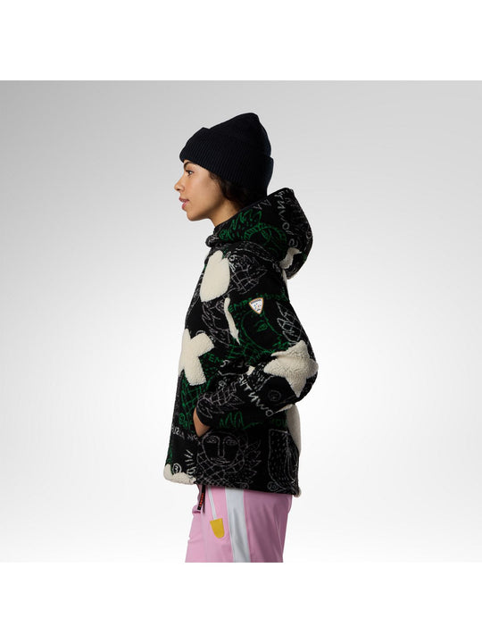 Bluza damska ROSSIGNOL W Jcc Fleece Anorak czarna
